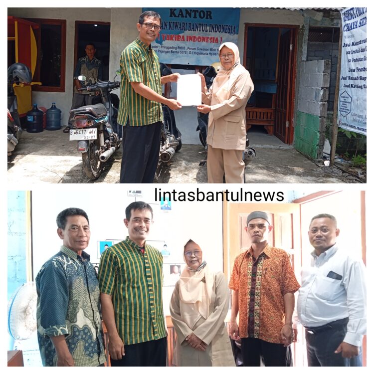 KUNJUNGAN BKKKS DIY KE LKS KIWARI BANTUL INDONESIA