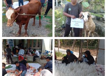 Gerakan Qurban di Yayasan Kiwari Bantul Indonesia